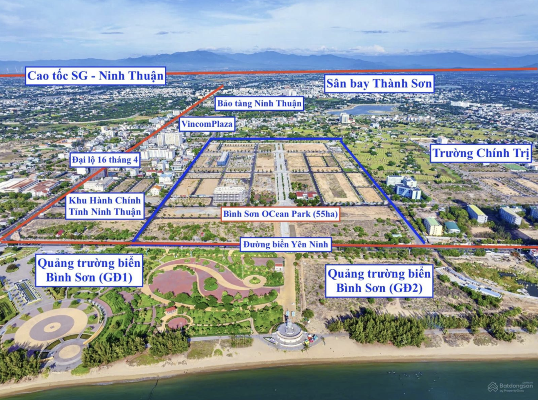 Chỉ hơn 5 tỷ - Độc quyền căn shophouse Bình Sơn Ocean Park tại Ninh Thuận