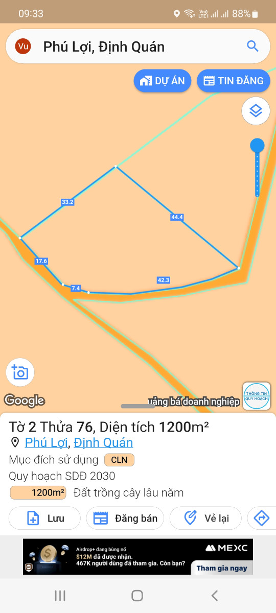 Nhà Đất Phú Lợi Định Quán Đồng Nai