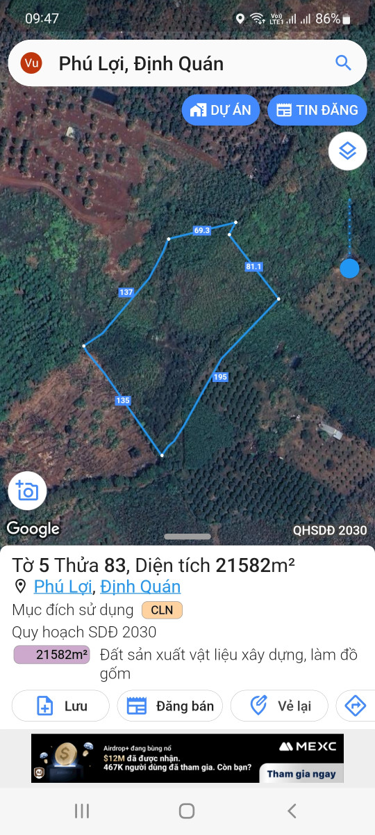 Nhà Đất Phú Lợi Định Quán Đồng Nai