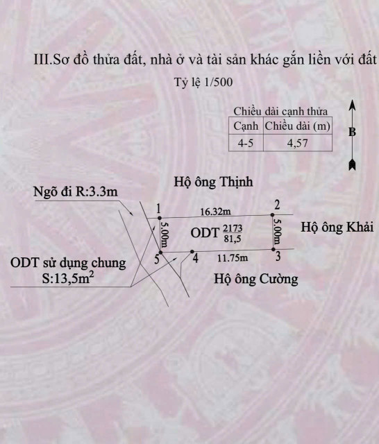 Bán 81.5 m Hoàng Động đường thông giá mềm . L/h: 076.231.9990 e Thuý