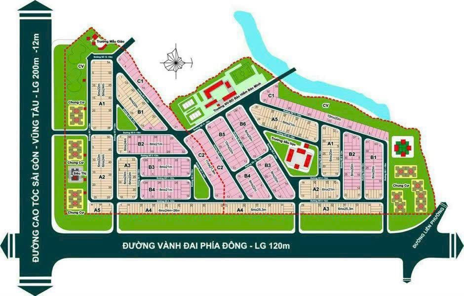 Biệt Thự 8x21m, 3Tầng BTCT - KDC Khang An, Phú Hữu. Giá 16.2tỏi.