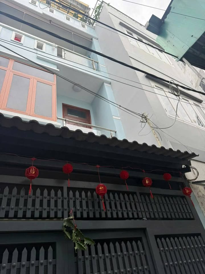 Bán nhà hẻm 229 Tây Thạnh Tân Phú, nhà mới đẹp, sân thượng chill chill giá 4.1t