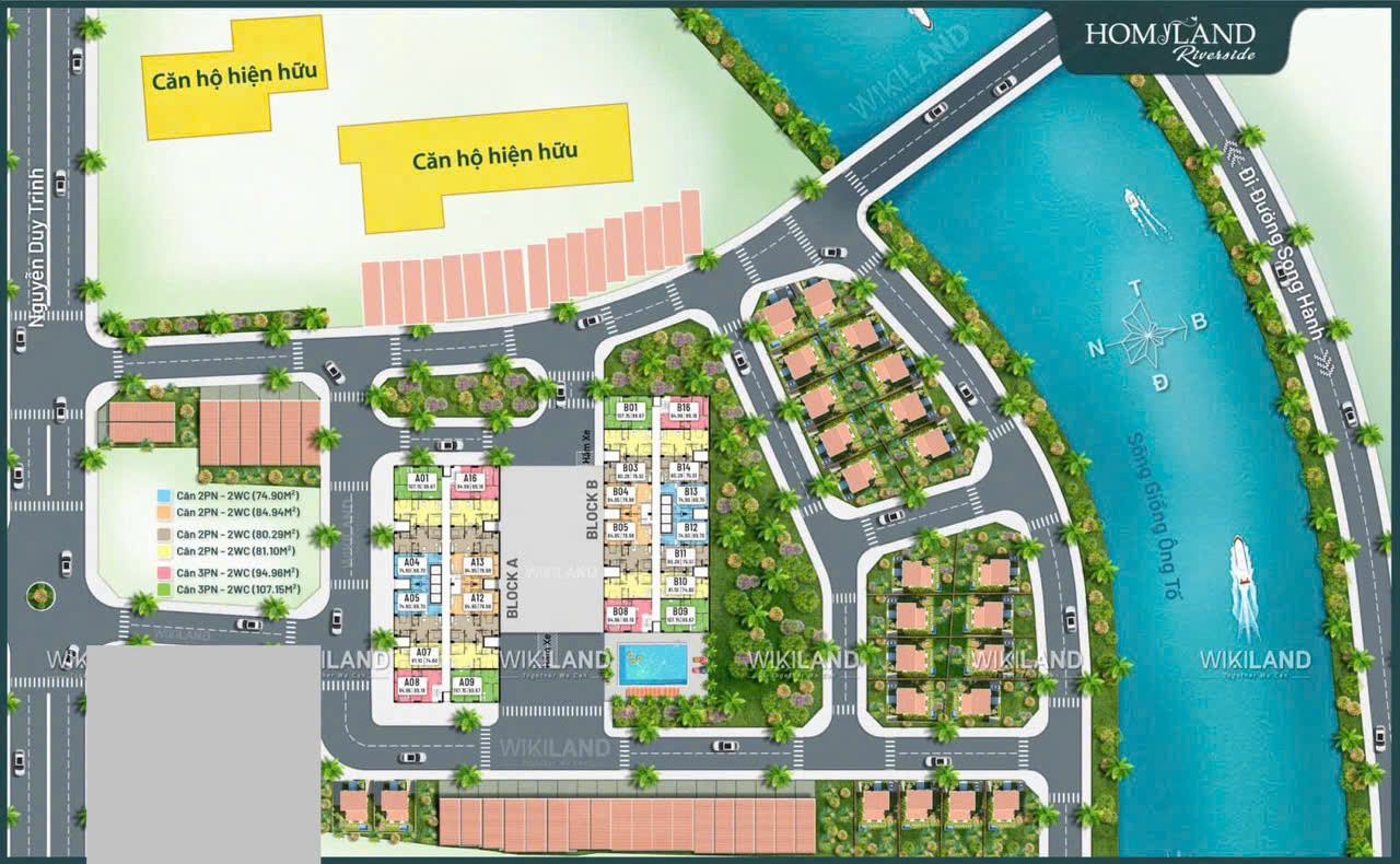 BDS HVL [NC]  BÁN SHOP HOMYLAND RIVERSIDE Q2 85m2 8.6 tỷ