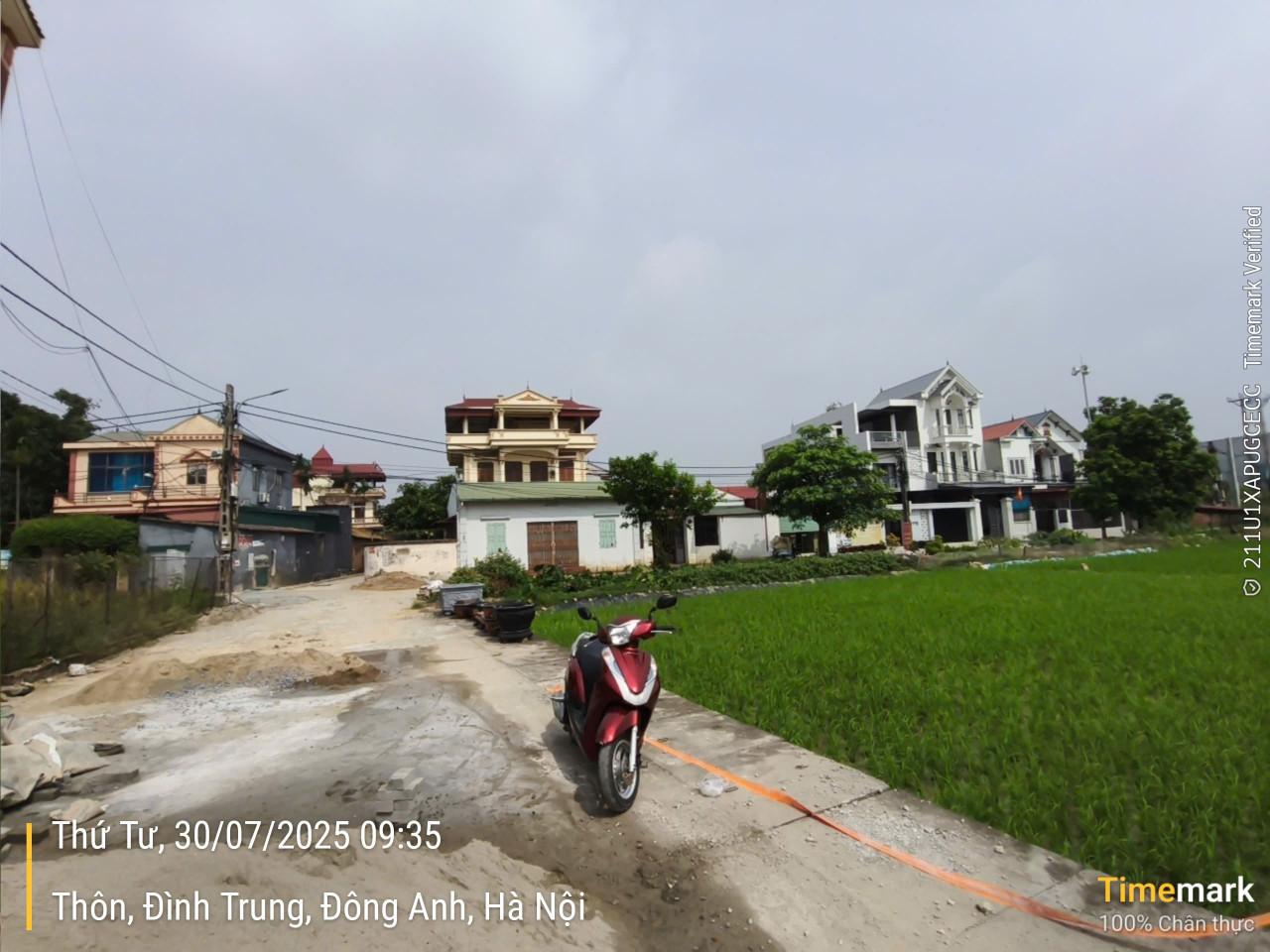 Bán gấp 56,5m2 đất Đình Trung giá chỉ 3,x tỷ thuộc xã Thư Lâm mới