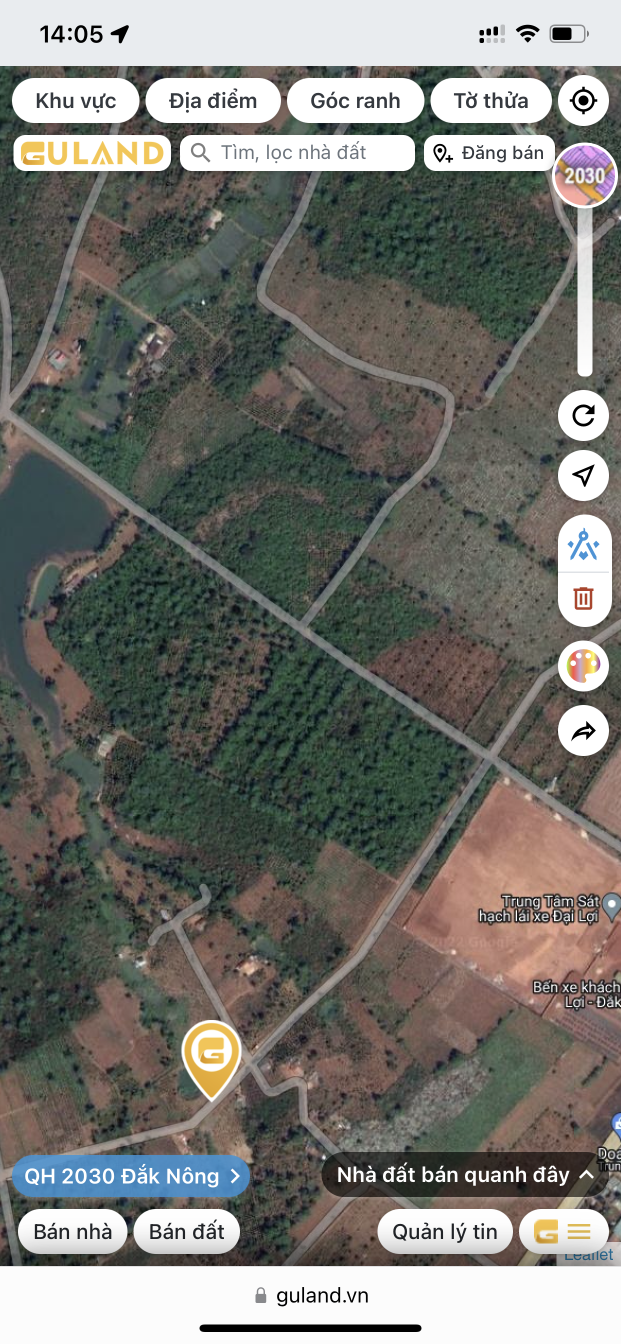 Bán  đất nông nghiệp 73000m² , giá 1.4 tỷ tại, Huyện Đắk Mil, Đắk Nông