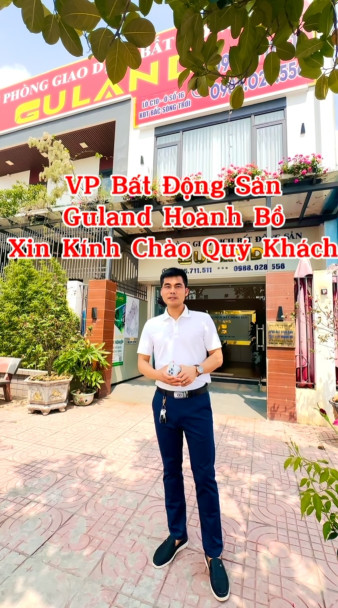 Bán đất 100mm² ngang 5m giá 2.45 tỷ tại Phường Hoành Bồ Huyện Hoành Bồ