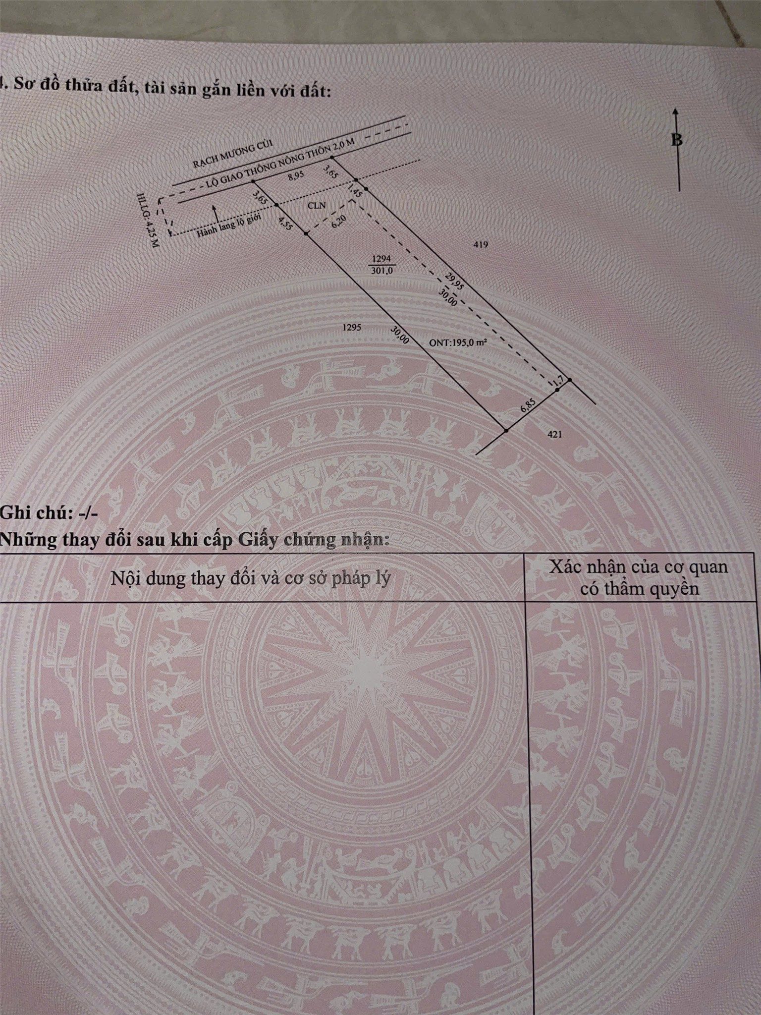 ĐẤT ĐẸP- GIÁ TỐT - Cần Bán Nhanh Lô Đất Rạch Mương Củi (Gần Rạch Sung), Nhơn Nghĩa, Phong Điền, TPCT