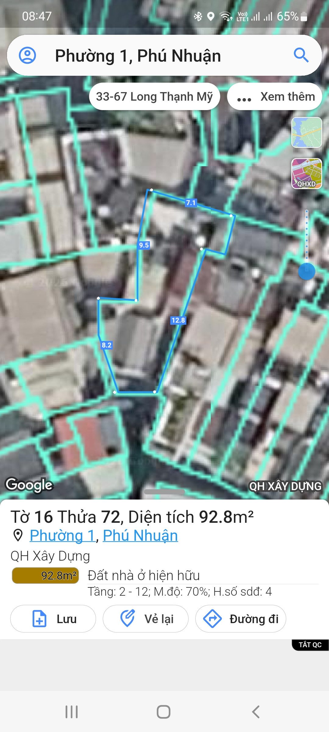 Nhà Đất Hẻm 270 Phan Đình Phùng phường 1 Quận Phú Nhuận