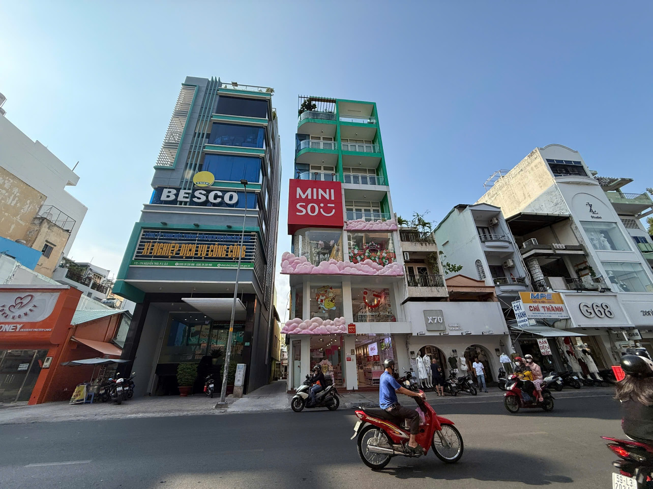 CHO THUÊ MẶT TIỀN 7 TẦNG 2 CHIỀU NGUYỄN TRÃI QUẬN 5 – GẦN LÊ HỒNG PHONG – 7.2x17M – GIÁ SIÊU HẤP DẪN .