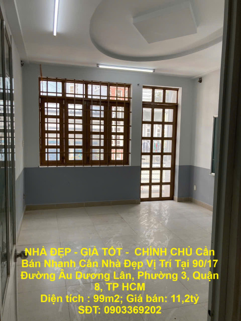 NHÀ ĐẸP - GIÁ TỐT -  CHÍNH CHỦ Cần Bán Nhanh Căn Nhà Đẹp Vị Trí Tại Quận 8, TP HCM