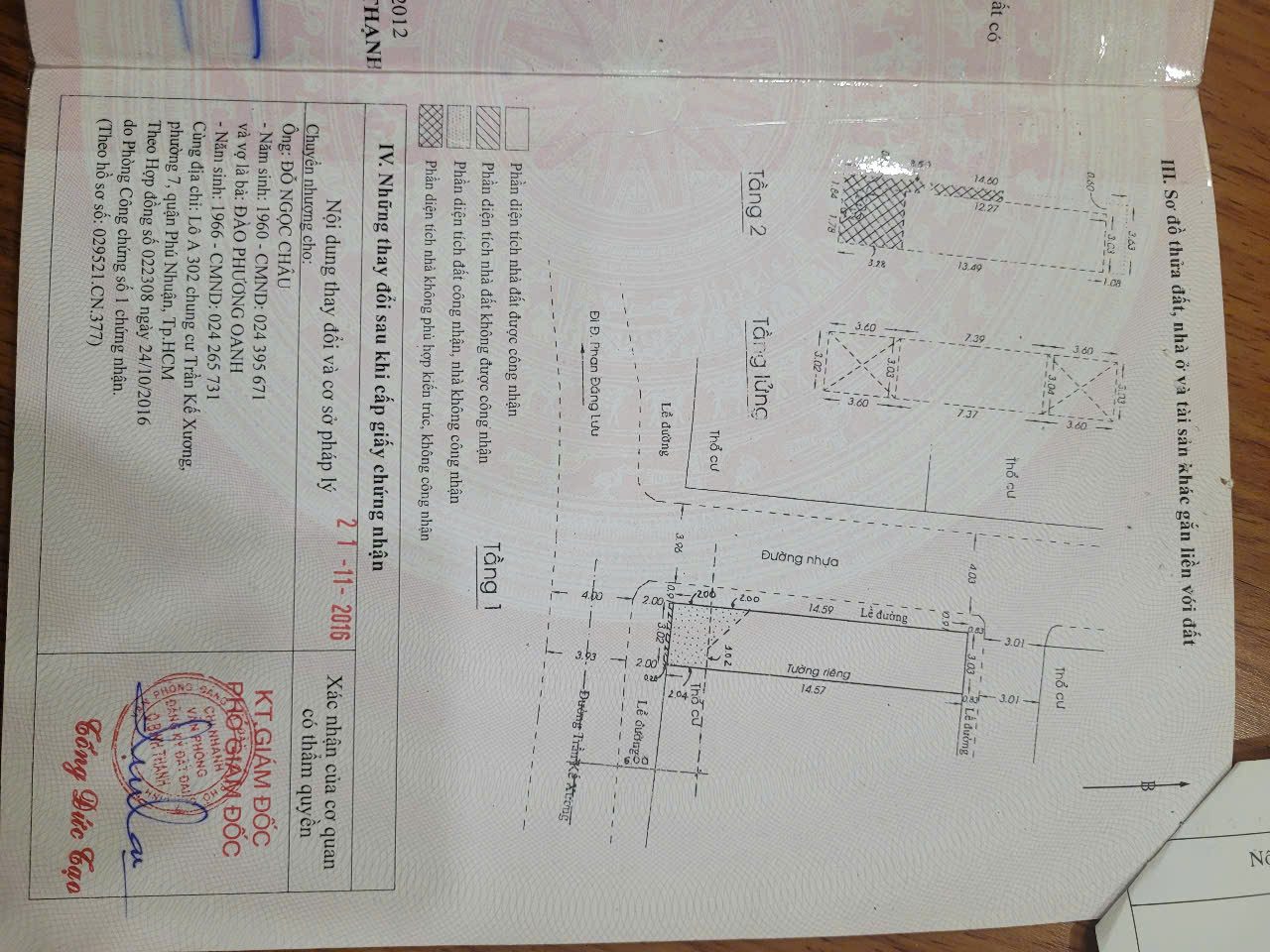 Cần Bán Nhà Mặt Tiền 68 Trần Kế Xương, Phường 3, Quận Bình Thạnh -Chỉ 11 tỷ