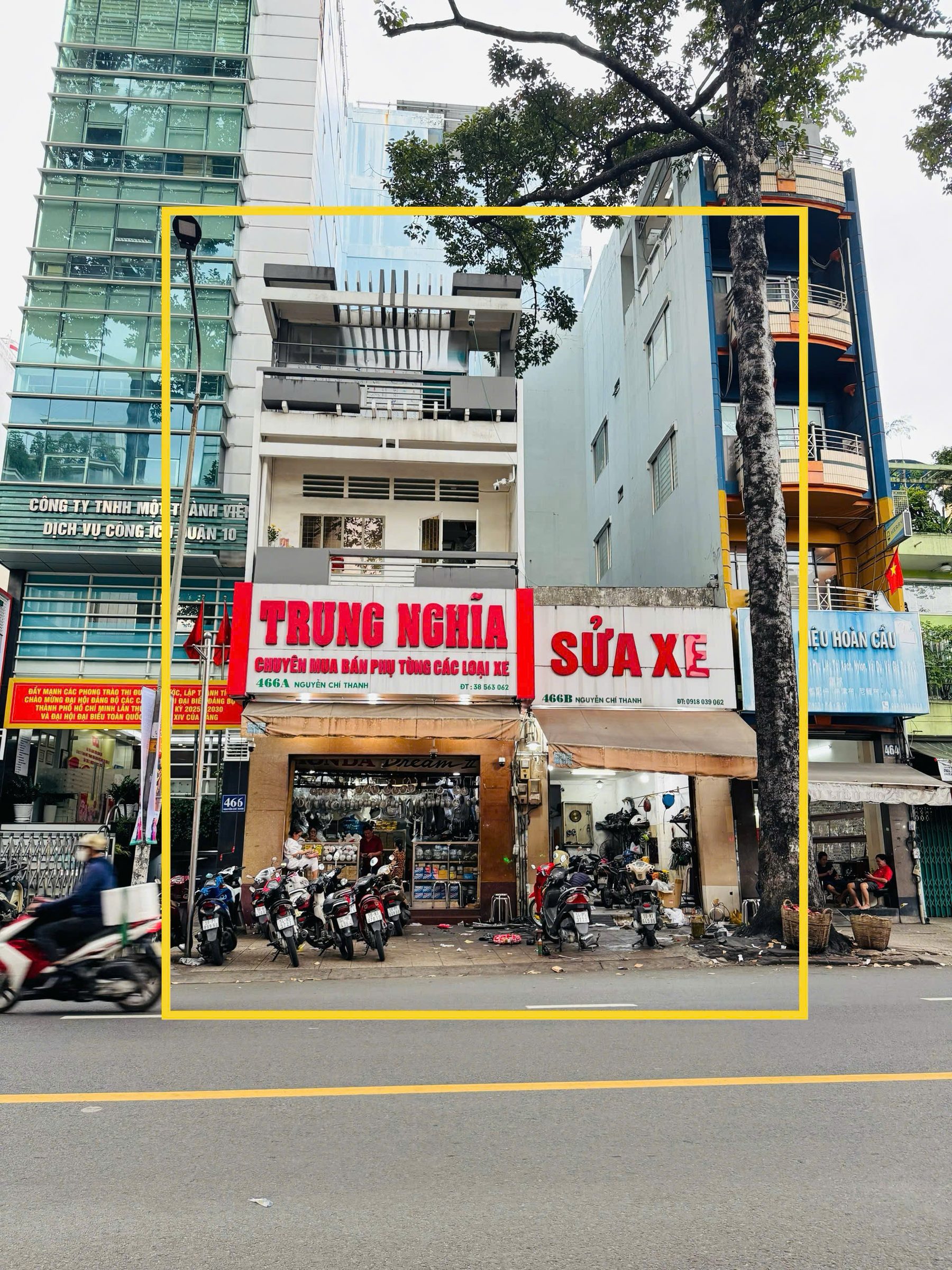 Cần Bán Nhà Mặt Tiền 466A-466B Nguyễn Chí Thanh, Phường 6, Quận 10 -Chỉ 82 tỷ