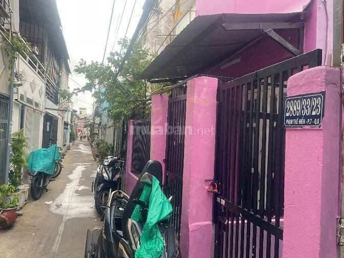 NNC chính chủ hẻm 3m cho thuê 2889 P7, Q8 ,Phạm Thế Hiển,TPHCM