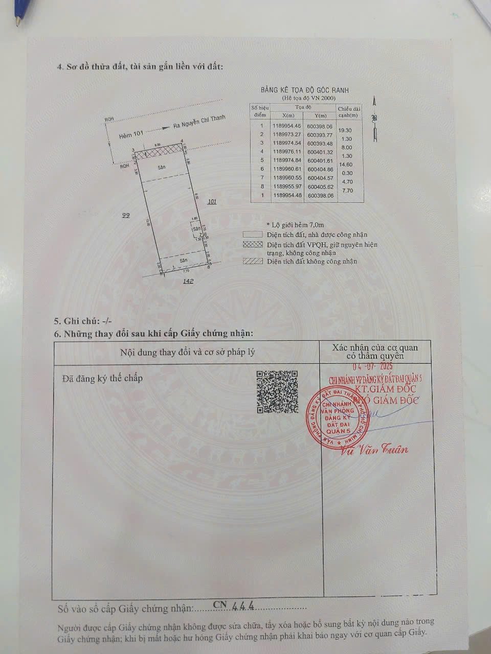 Chính Chủ Bán Nhà Hẻm 101/62 Nguyễn Chí Thanh – Giá 33 tỷ