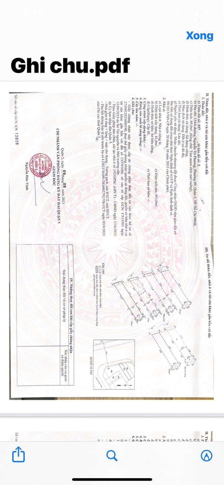 Chính Chủ Bán Nhà Mặt tiền 134A Nguyễn Tri Phương – Giá 42 tỷ