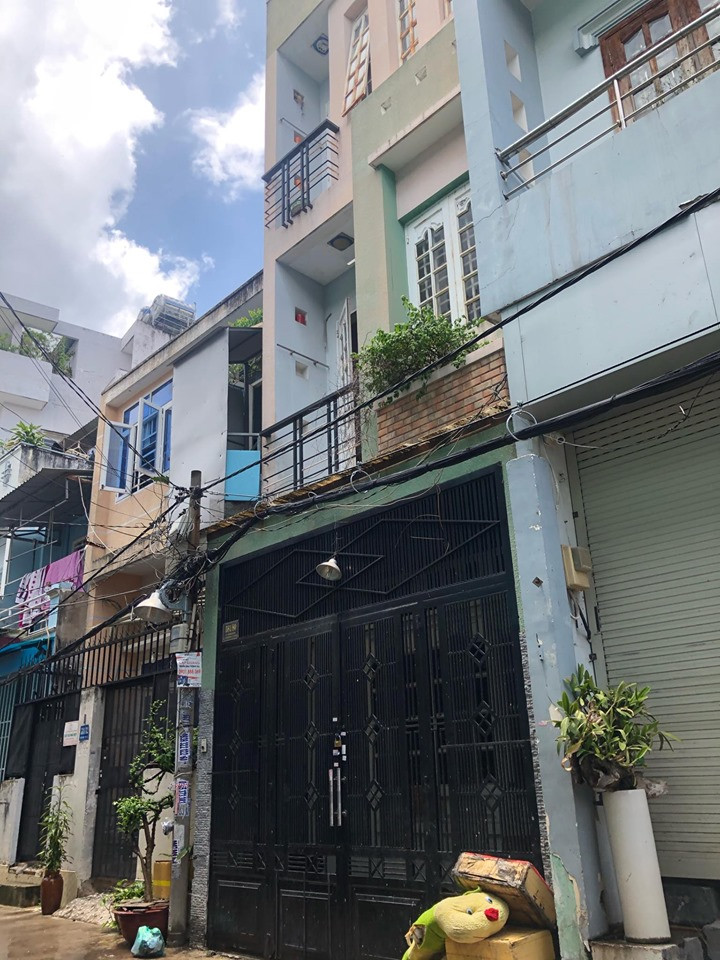 Nhà 4 tầng hẻm thông, Lạc Long Quân, P.10, Tân Bình, 4.5 tỷ