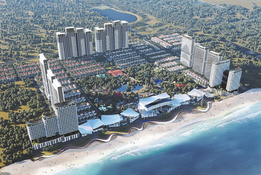 Khu đô thị nghỉ dưỡng kiểu mẫu by Sun Group - giai đoạn 1 - CK cao