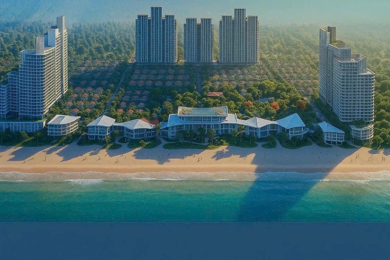 Khu đô thị nghỉ dưỡng sở hữu lâu dài bàn giao full nội thất chỉ từ 288 triệu