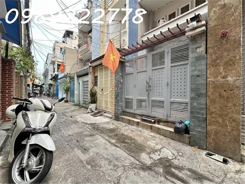 HIẾM - [#QUẬN_3] - 5 TẦNG - 2 MẶT HẺM Ô TÔ TRƯỚC SAU, VÀI BƯỚC 1 TRỤC RA MẶT TIỀN - 70M2.