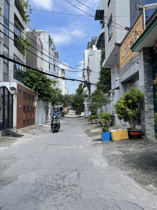 NHÀ 5 TẦNG HXH NƠ TRANG LONG - 115m2 5x23 - CHO THUÊ 480TR/NĂM - GIÁ 14.5T
