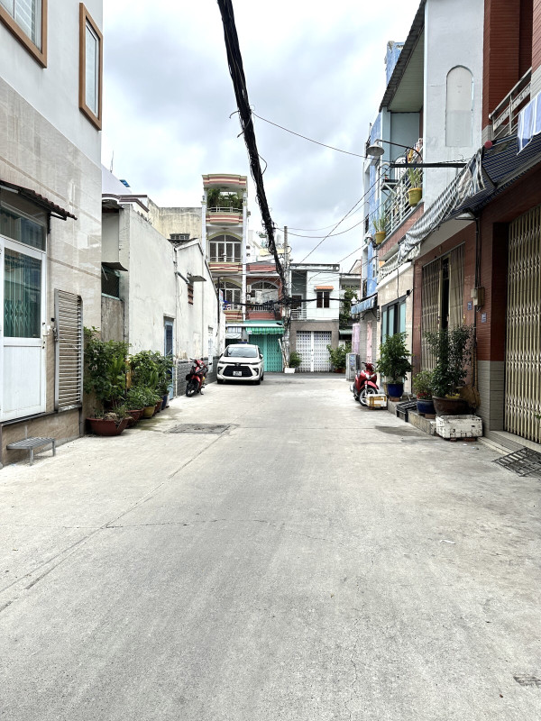 Bán nhà quận 6 - Hẻm xe hơi thông bàn cờ - Sổ vuông đẹp 6,250 tỷ