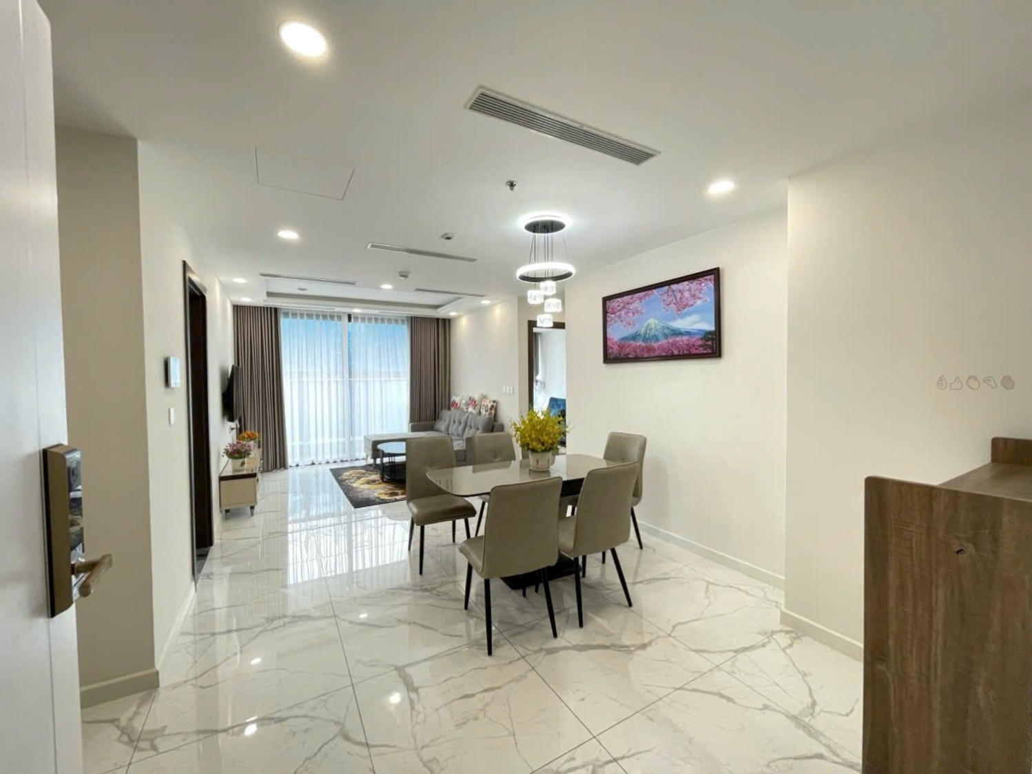 Giá Tốt Cho Thuê Nhanh Căn Hộ The Prince - Quận Phú Nhuận - 72m² - 2PN, 2WC - Full Tiện Ích Nội Khu