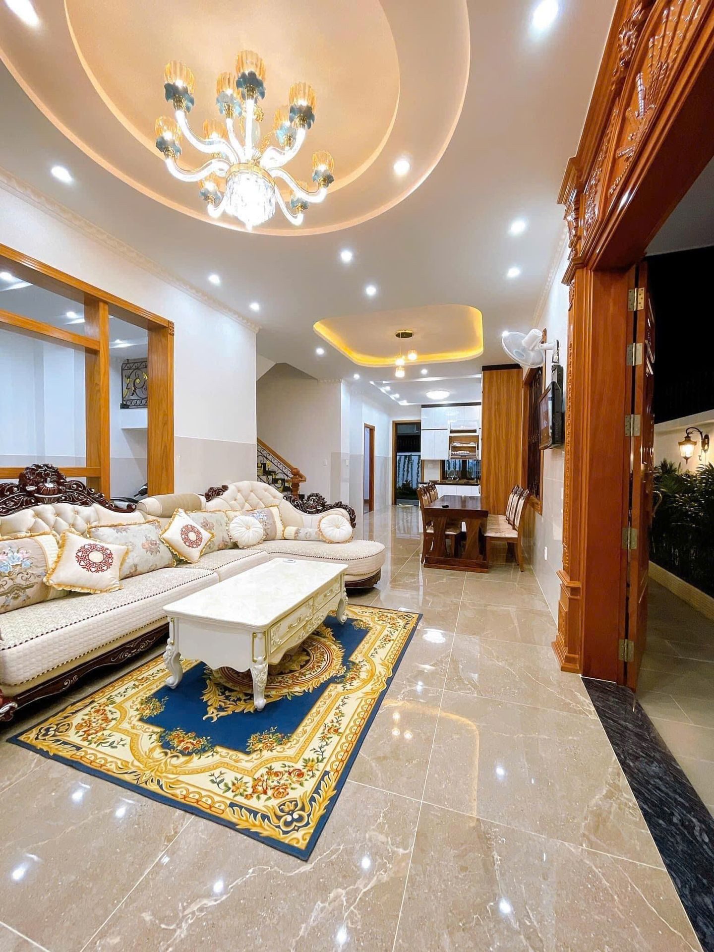 Cho thuê villa 1T1L Võ Nguyên Giap, phường 12