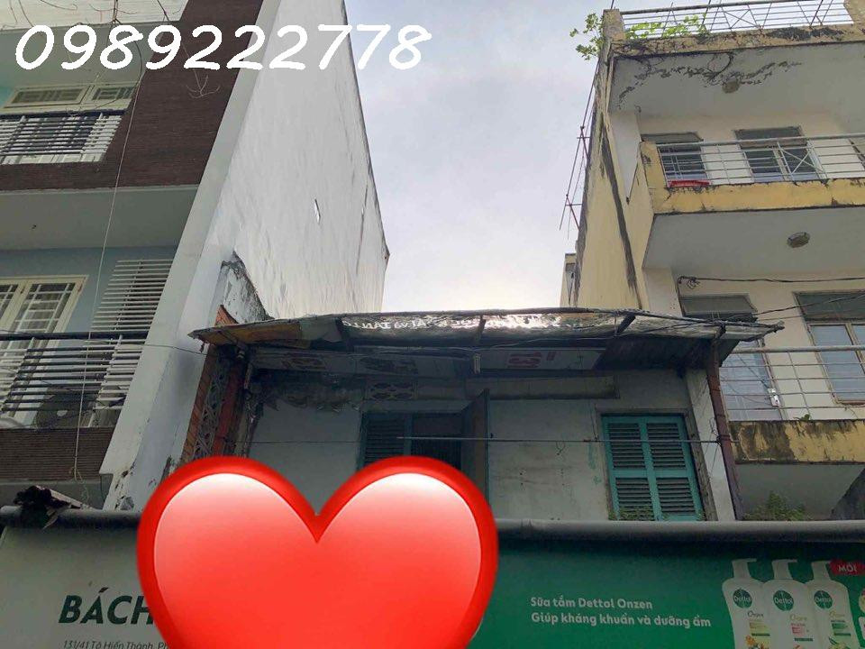 [#QUẬN_10]- PHẨM TÔ HIẾN THÀNH P13 - HẺM XE TẢI - NGANG 4.62M - VUÔNG VỨC- ĐƯỢC XD 5 TANG