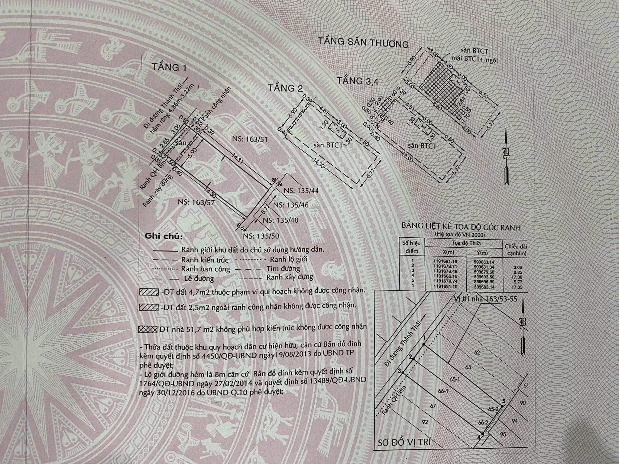 Cần Bán Nhà Hẻm 163/53-55 Thành Thái, Phường 14, Quận 10 -Chỉ 25 tỷ