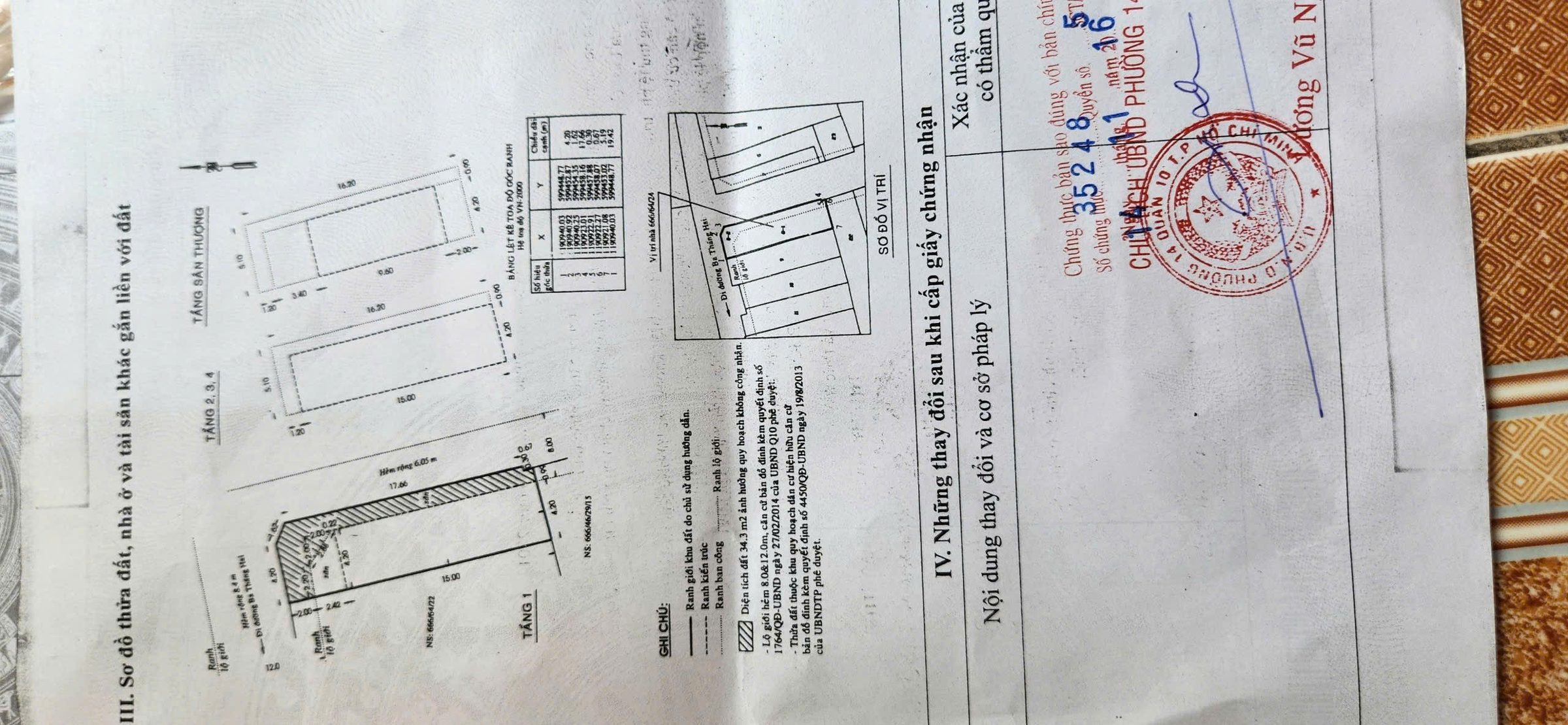 Cần Bán Nhà Hẻm 666/64/24 Đường 3 Tháng 2, P. 14, Q. 10 -Chỉ 26 tỷ
