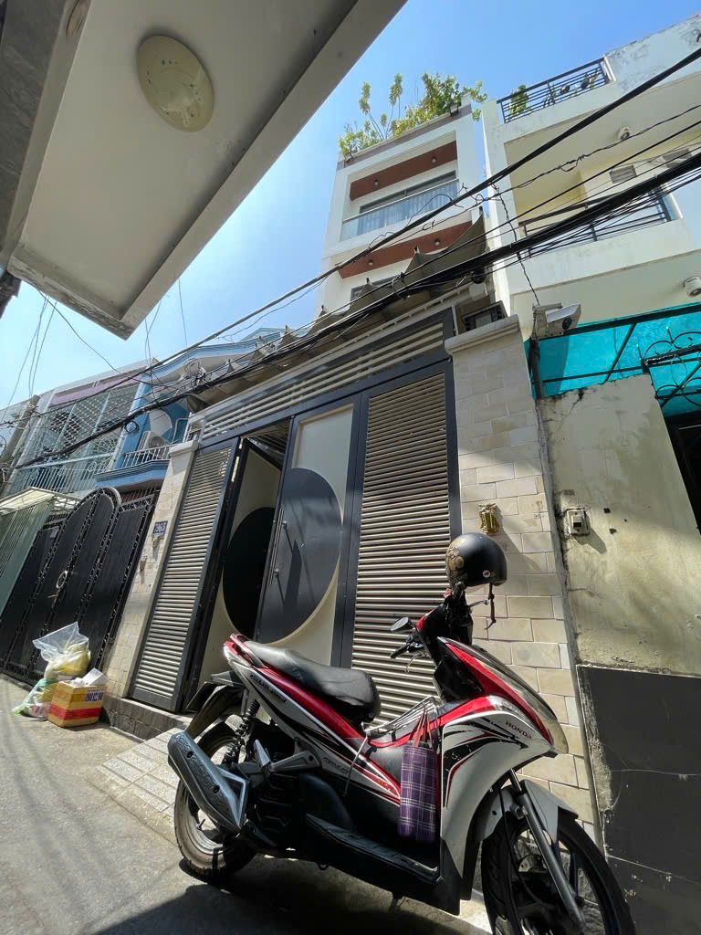 Nhà 4 Tầng - số 9 Cư Xá Phú Lâm B - Hẻm Xe Hơi - Chỉ 8 TỶ