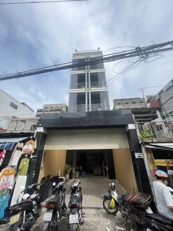 BÌNH THẠNH - NHÀ MẶT TIỀN 6 TẦNG - 100m2 (5 x 20) - TIỆN LÀM VĂN PHÒNG - GIÁ 22T