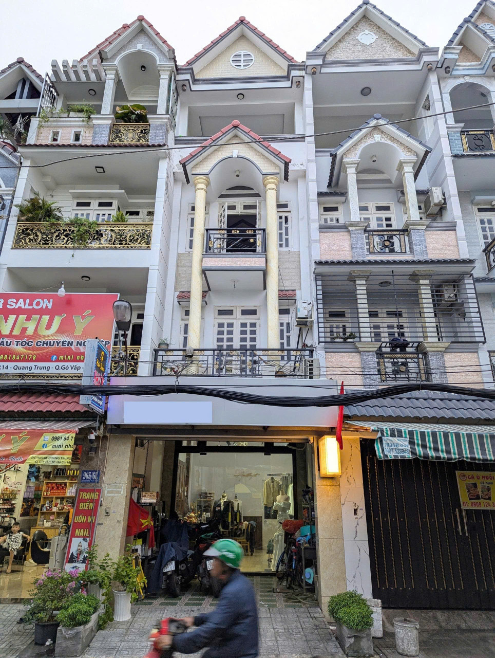 Bán nhà 5 tầng gần chợ Cầu.  Hẻm 965 Đường Quang Trung