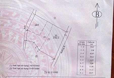 Bán đất 2800m² giá 5.5 tỷ Phường 2 Bảo Lộc