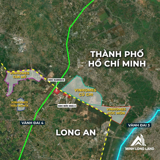 Nền đất 160m2 đối diện VinGroup - Sát trường học THPT Hậu Nghĩa - đủ thổ - sổ riêng