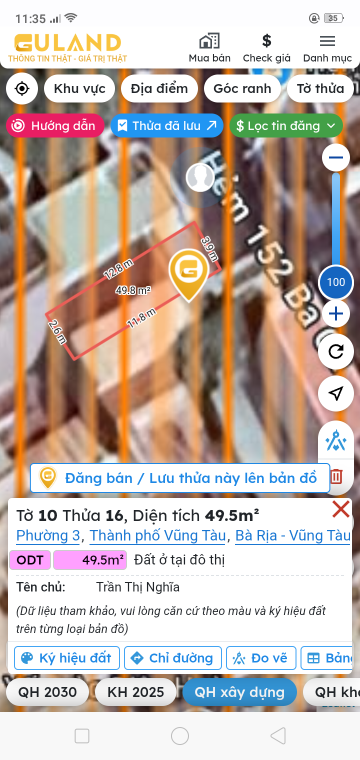 Bán nhà 51.2m² tại Phường 3 Thành phố Vũng Tàu