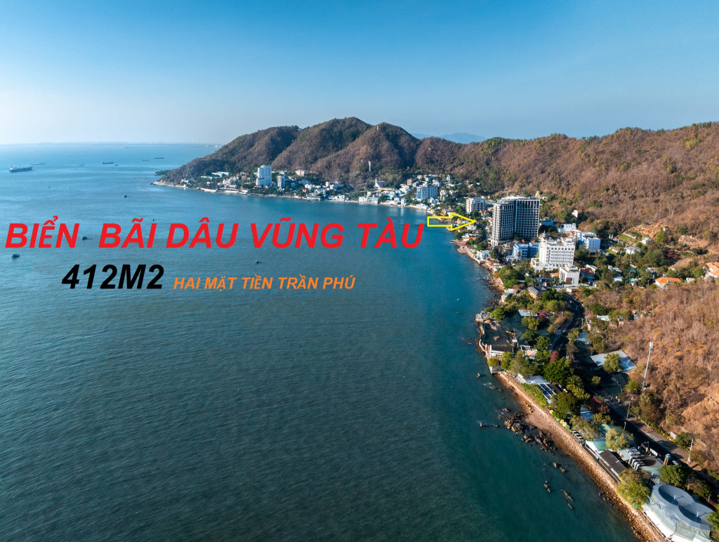 BÁN ĐẤT HAI MẶT TIỀN ĐƯỜNG TRẦN PHÚ THÀNH PHỐ VŨNG TÀU PHƯỜNG 5
