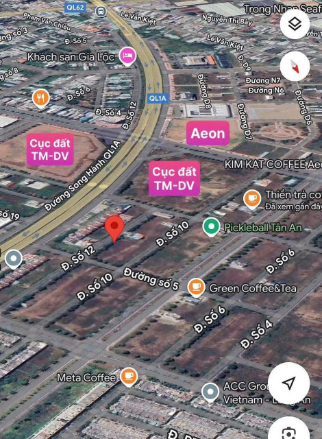 Chính chủ cần bán Đất Gần Aeon Tân An, SHR, 3 tỷ 100
