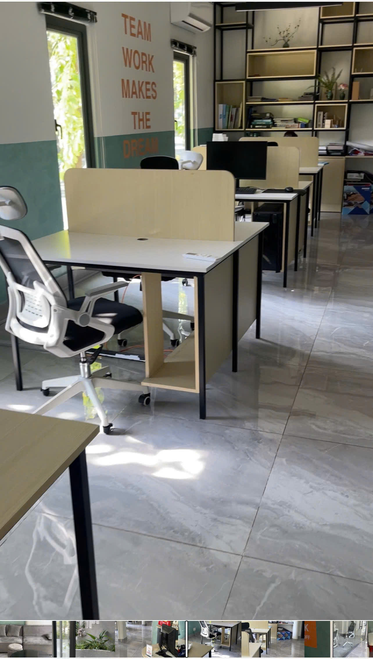 Cho thuê văn phòng setup đầy đủ nội thất tại TP BẾN TRE