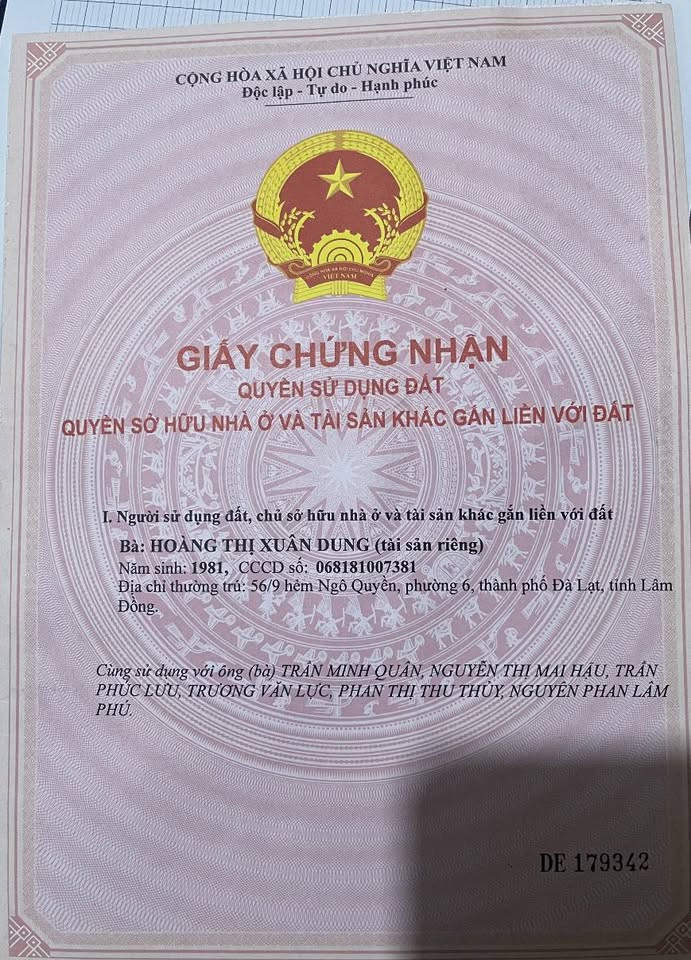Bán đất p7, đà lat xdpq