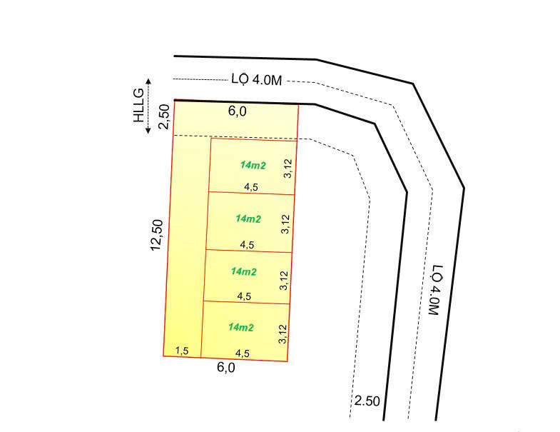 Bán Nền 89m2, P. An Bình, TPCT. Phù Hợp Xây Nhà hoặc Xây Được 4 Phòng Trọ.