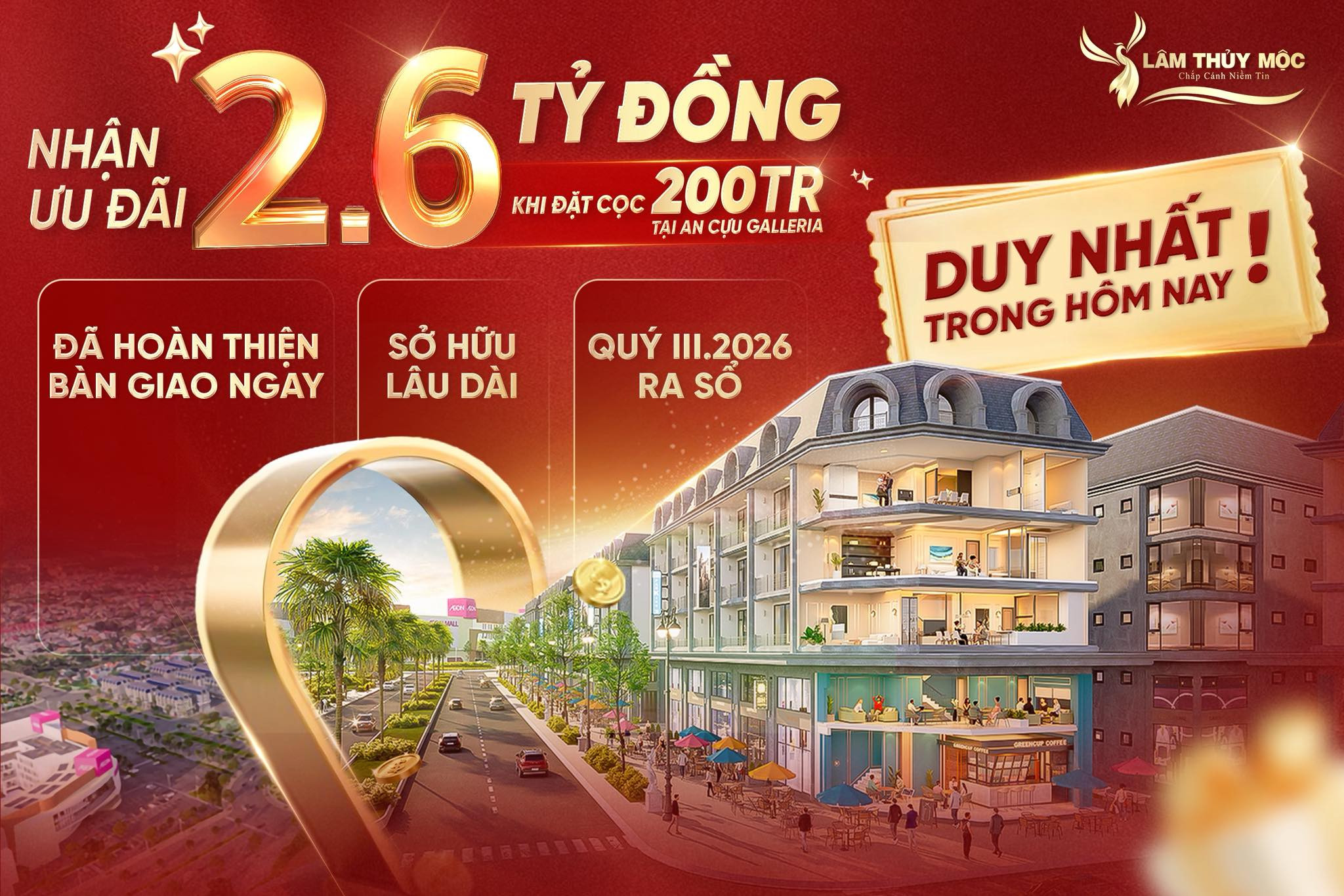 📣 Chốt sớm để hưởng lợi trước khi An Cựu Galleria Huế cập nhật chính sách mới
