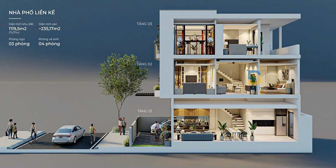 Sở hữu nhà phố 3 tầng Topaz City Core - Huế, giá chỉ từ 5.X tỷ!