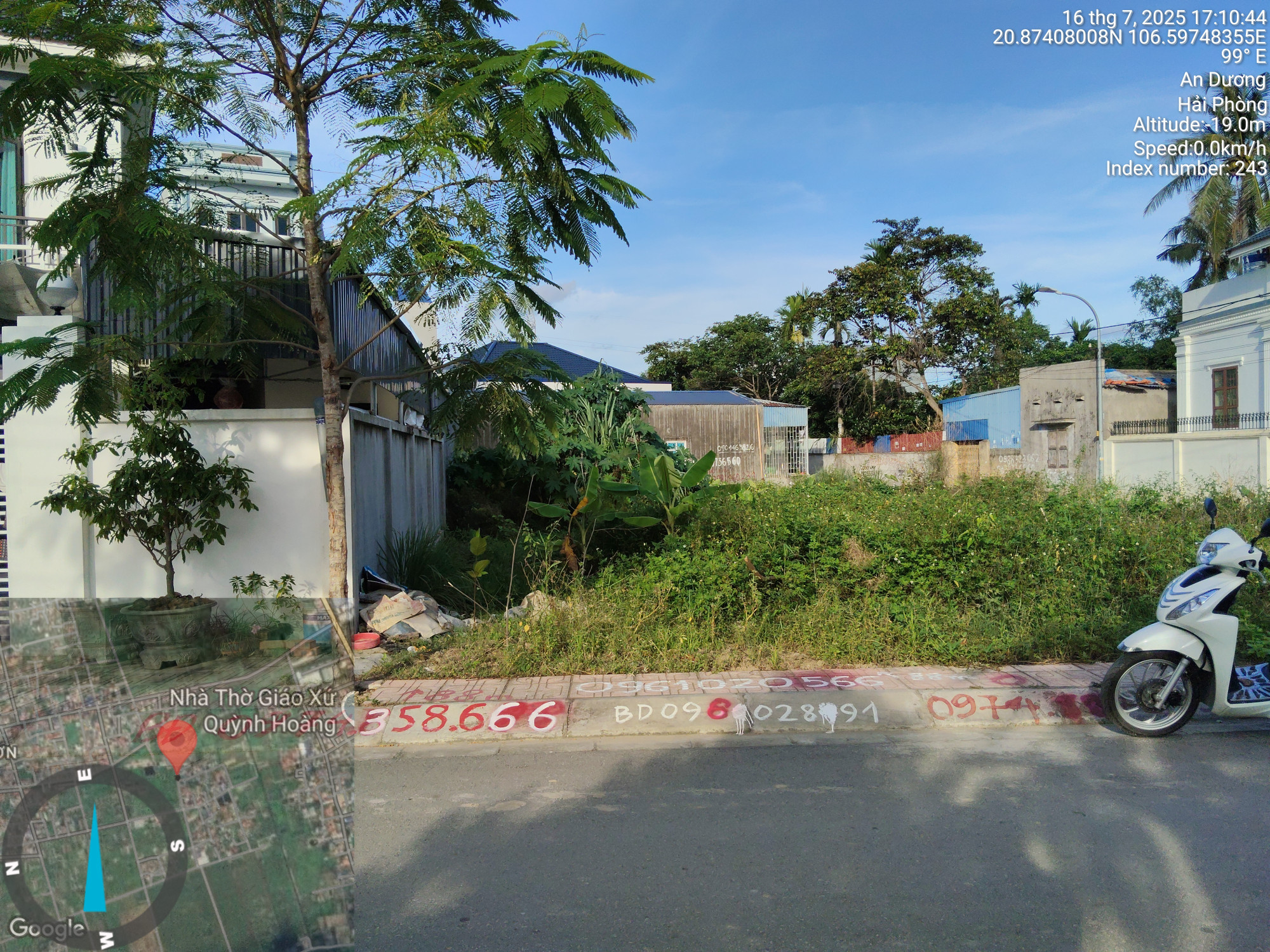 Bán đất 88m² ngang 4,4m. Đường Nhựa 7m. giá 2.5 tỷ Phường An Dương.( Bắc Sơn)Liên hệ 0362558882