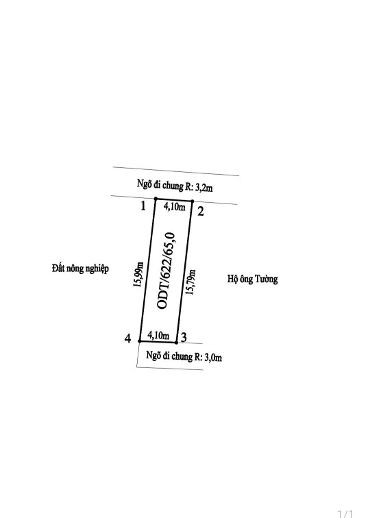Bán đất 65m² ngang 4,1m giá 850 triệu Phường An Hải( Hồng Thái). liên hệ 0362558882