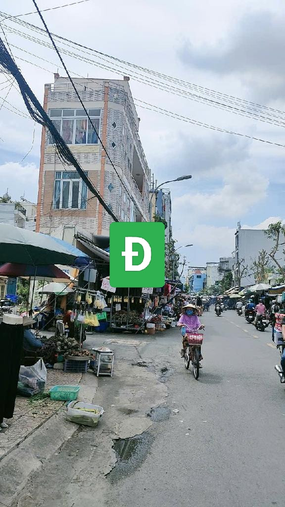 Nhà mặt tiền chợ, 4 Tầng, Đường ôtô, giá 21.9 tỷ Phường 12, Gò Vấp