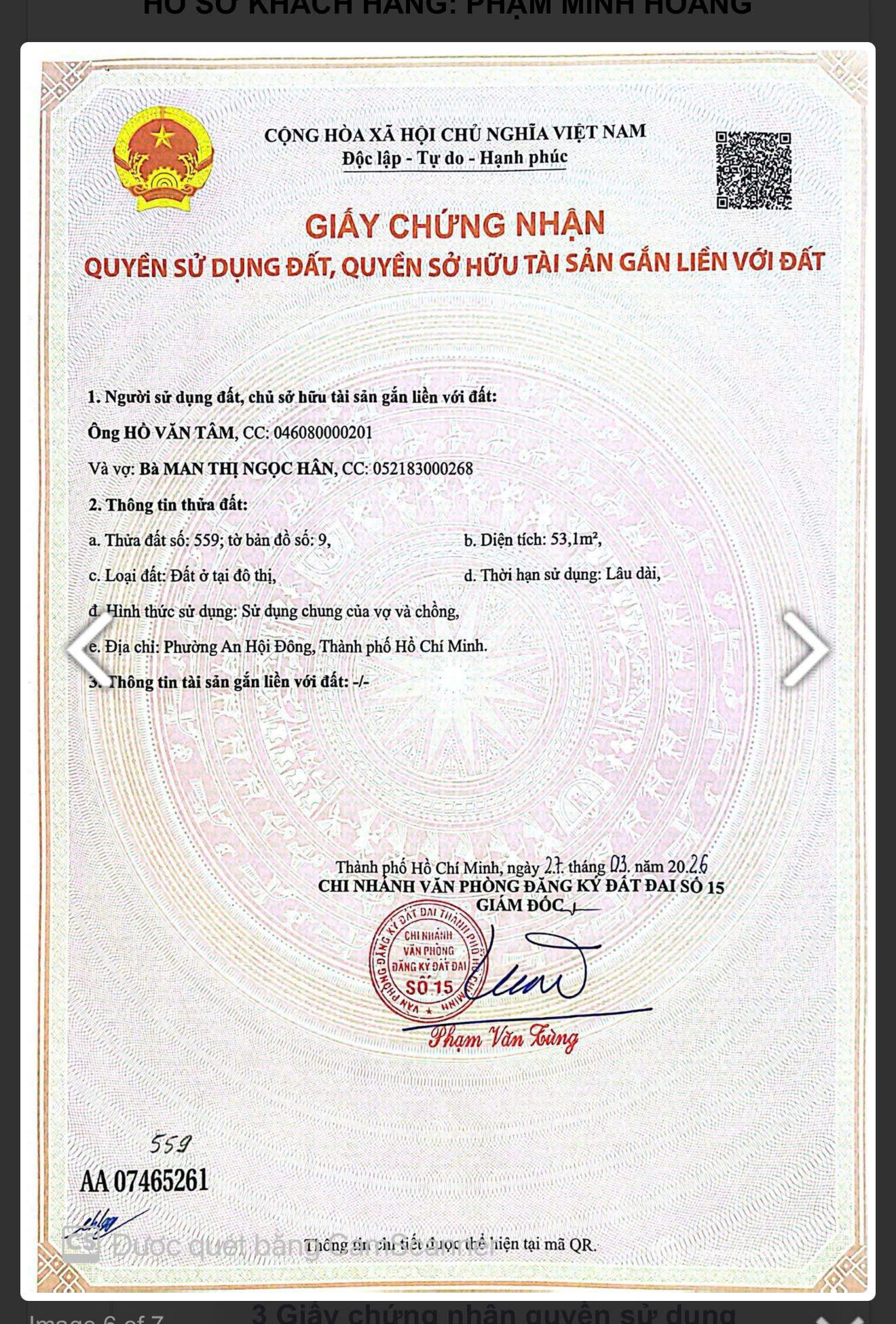 Bán đất nằm trong khu đồng bộ cao tầng xây mới 100%.