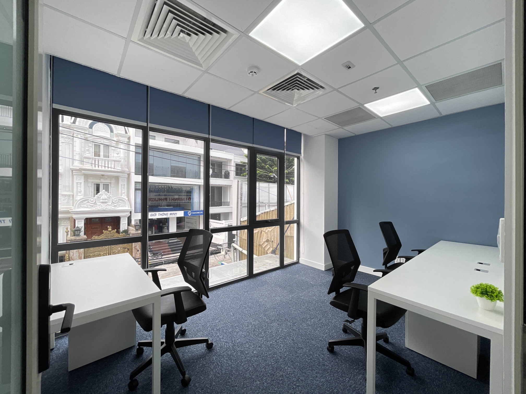 Không gian văn phòng riêng đầy đủ dịch vụ dành cho bạn và đội ngũ tại HQ Songha Building