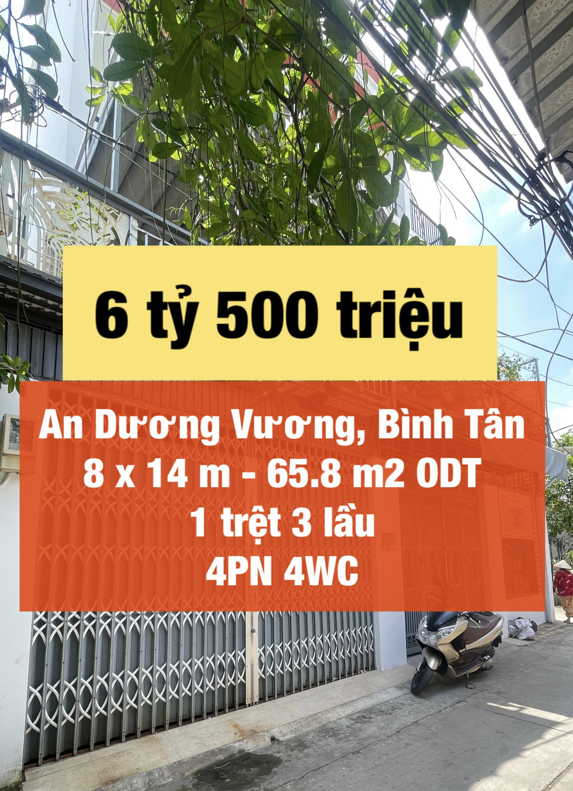 Căn góc An Dương Vương ngang 8m