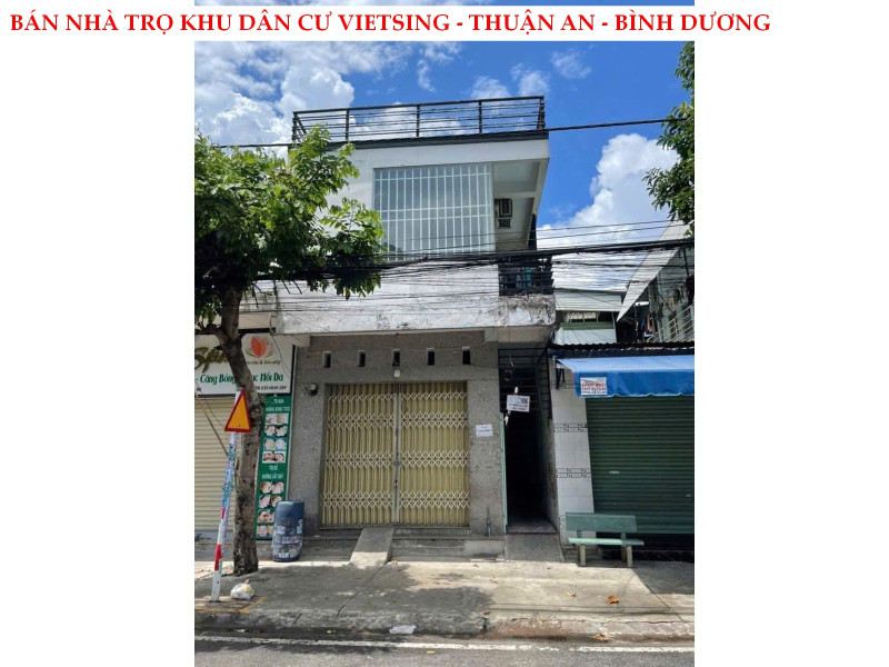 Bán nhà trọ khu dân cư Vietsing- Thuận An - Bình Dương